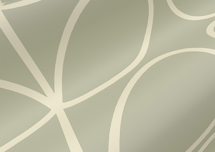 Orla Kiely Jumbo Linear Stem, Pebble - Roller Blind - Image 4